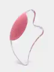 Розовый скребок гуаше