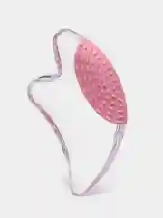 Розовый скребок гуаше