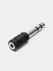 Аудио переходник гнездо 3.5 мм - штекер 6.3 мм (Mini Jack - Jack)