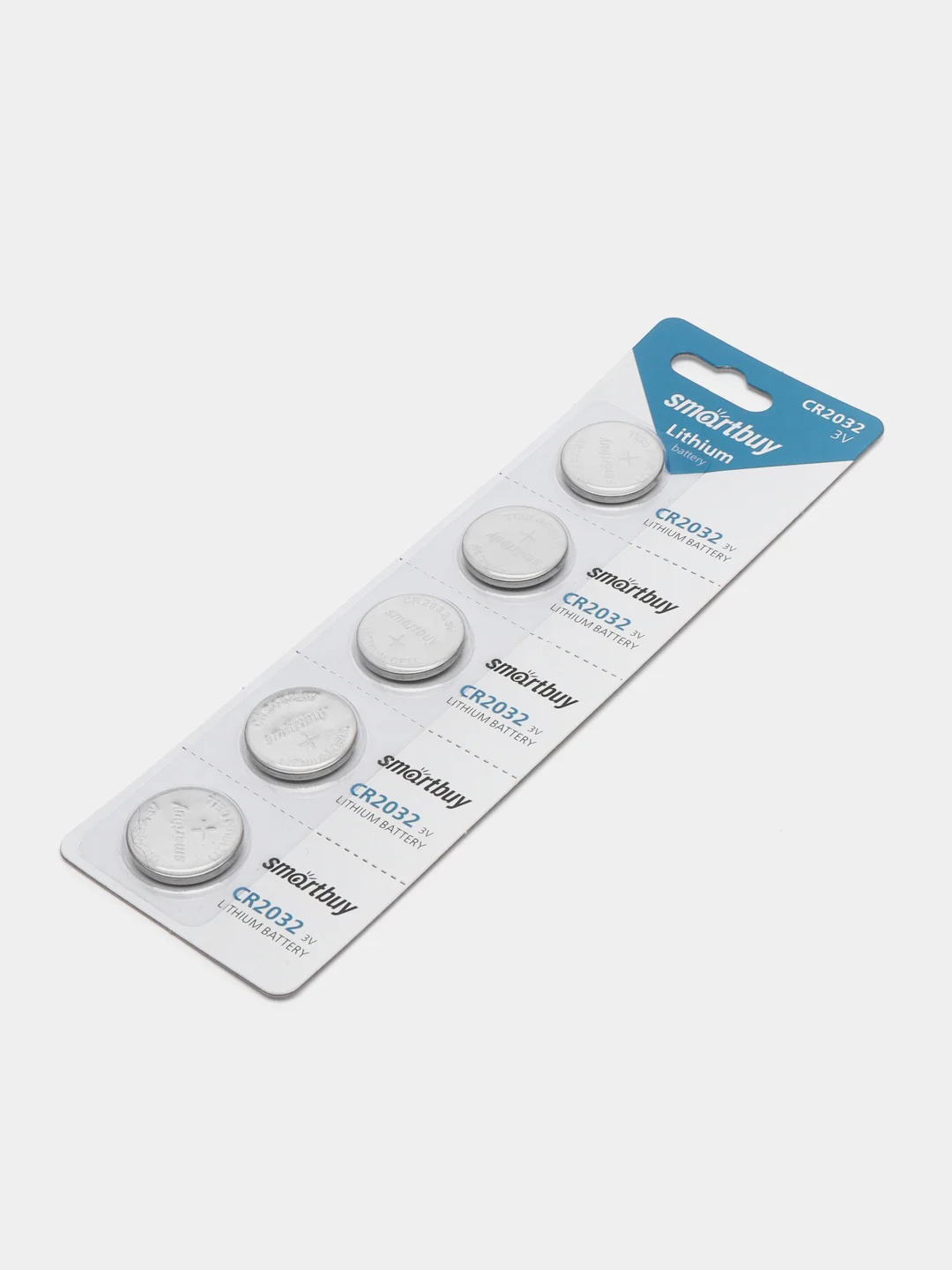 Батарейки Smartbuy CR2032, 5 шт, литиевые 3V