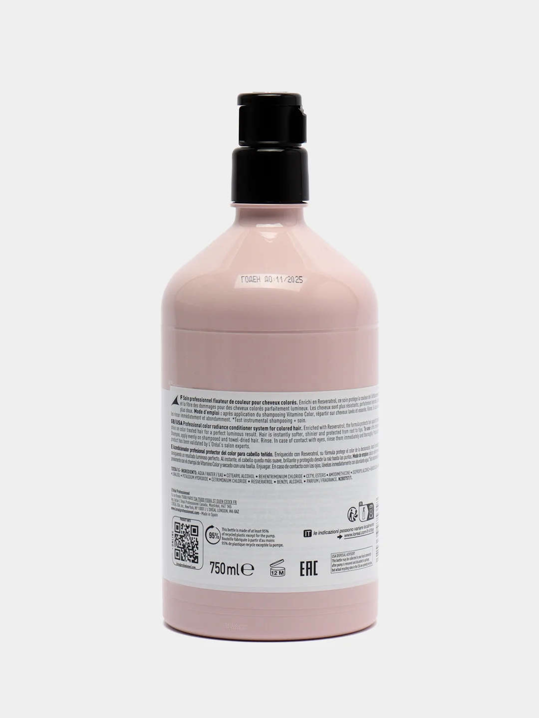 Кондиционер LOreal Professionnel Serie Expert Vitamino Color для окрашенных волос, 750 мл