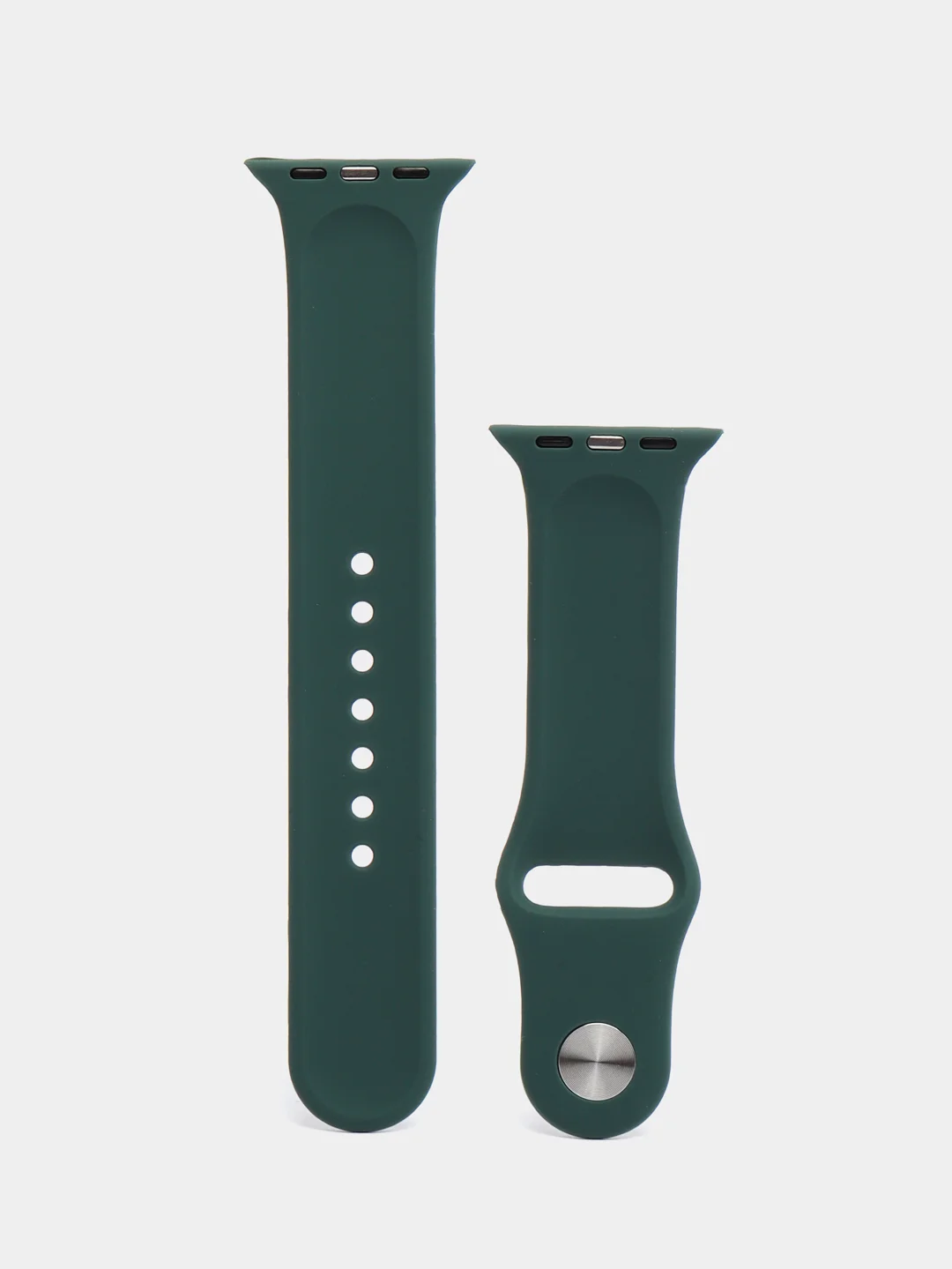 Тёмно-бордовый ремешок, силиконовый, цветной, для Apple Watch, 38, 40, 42, 44, 45, 49 мм