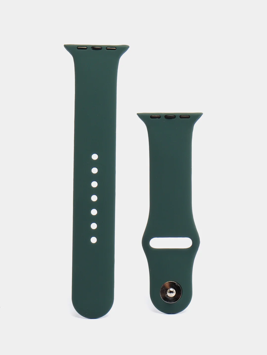 Тёмно-бордовый ремешок, силиконовый, цветной, для Apple Watch, 38, 40, 42, 44, 45, 49 мм