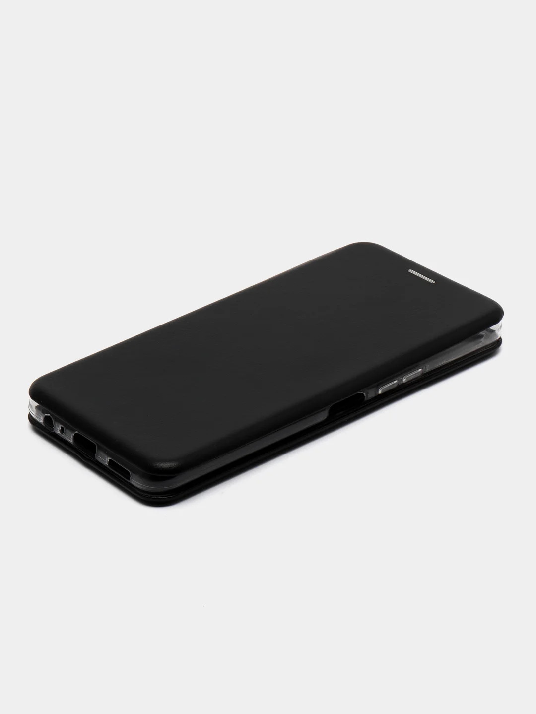 Черный чехол-книжка для Tecno Camon 18, 18P (Техно Камон 18, 18Р)