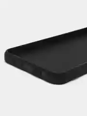 Черный чехол ROSCO для Vivo Y02 матовый, силиконовый, тонкий, бортик-защита вокруг камер