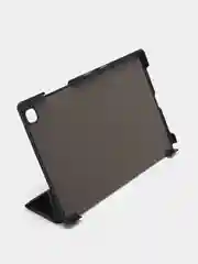 Серый чехол-книжка для планшета Samsung Galaxy Tab A7 10.4 КАРТОФАН экокожа с функцией подставки