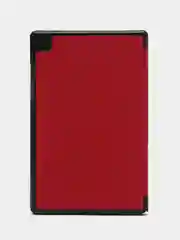 Красный чехол-книжка для планшета Samsung Galaxy Tab A7 10.4 КАРТОФАН экокожа с функцией подставки