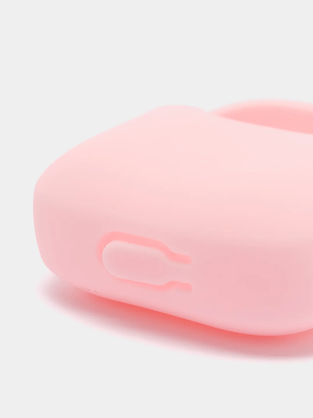 Розовый чехол на Xiaomi Redmi Buds 3 для беспроводных наушников КАРТОФАН силиконовый матовый