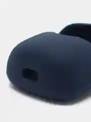 Синий чехол на JBL Tune 220 TWS/225 TWS для беспроводных наушников КАРТОФАН, силиконовый матовый