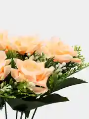 Бордовый искусственные цветы. Розы ( букет ) Композиция. Высота: 34 см Букет из 9 веток