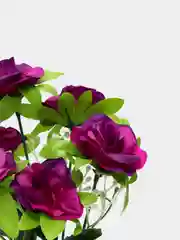 Багровый искусственные цветы. Розы ( букет ) Композиция. Высота: 31 см