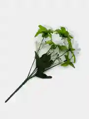 Белый искусственные цветы. Розы ( букет ) Композиция. Высота: 31 см