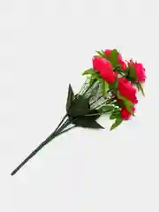Бежевый меланж искусственные цветы. Розы ( букет ) Композиция. Высота: 31 см