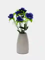 Алый искусственные цветы. Розы ( букет ) Композиция. Высота: 31 см
