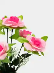 Аметистовый искусственные цветы. Розы ( букет ) Композиция. Высота: 31 см