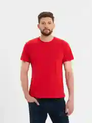 Красный футболка мужская