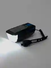 Синий фонарь светодиодный  с сигналом для велосипеда USB, велосипедный фонарь с аккумулятором