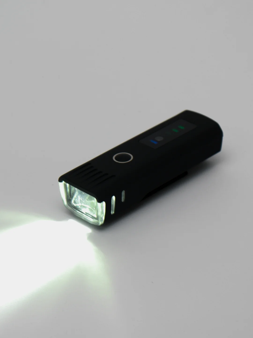 Черный фонарь светодиодный для велосипеда USB, велосипедный фонарь с аккумулятором