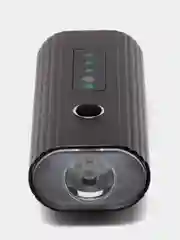 Черный фонарь светодиодный для велосипеда USB, велосипедный фонарь с аккумулятором