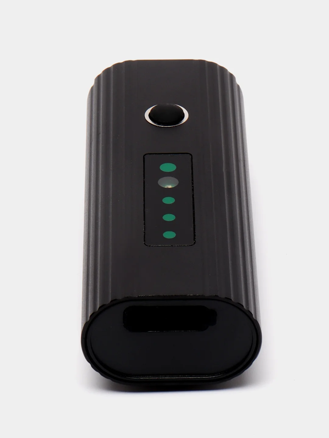 Черный фонарь светодиодный для велосипеда, USB, с аккумулятором