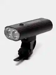 Черный фонарь светодиодный для велосипеда, USB, с аккумулятором