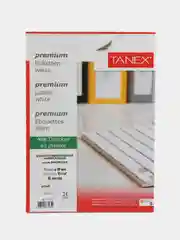 Этикетка самоклеящаяся TANEX, D 40 мм, 24 этикетки, белая, 70 г/м2, 50 листов