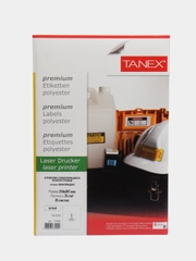 Этикетка самоклеящаяся TANEX, 210*297 мм, белая