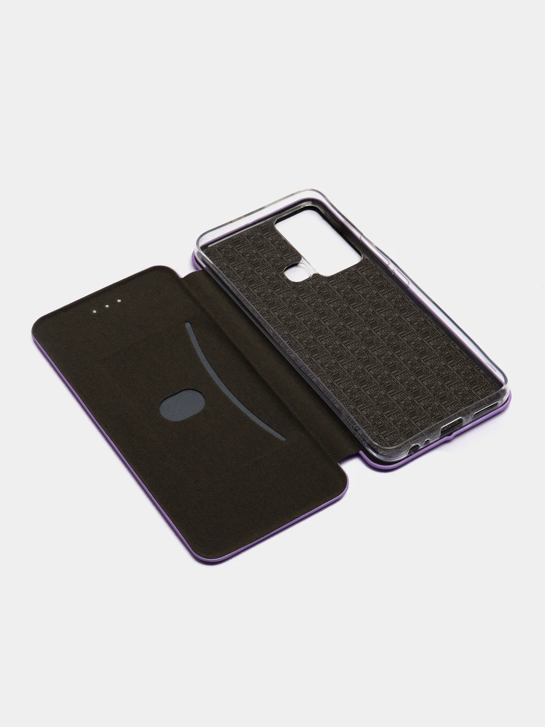 Сиреневый чехол книжка для Infinix HOT 20i