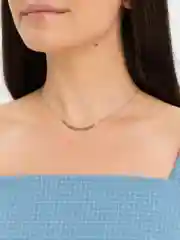 Серебряный цепочка "Кубик"