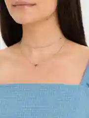 Колье с сердцем
