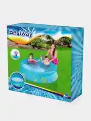 Синий бассейн детский Bestway My First Pool, с разбрызгивателем, 152 х 38 см, 477 л