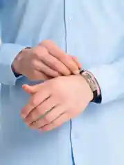 Бронзовый браслет мужской