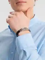 Бронзовый браслет мужской
