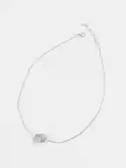 Серебряный цепочка на шею Hello Kitty (Хеллоу Китти), 45 см