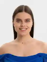 Золотой цепочка на шею женская с сердцем