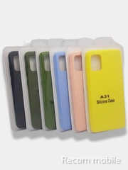 Силиконовый чехол с Soft-touch покрытием Samsung Galaxy A31