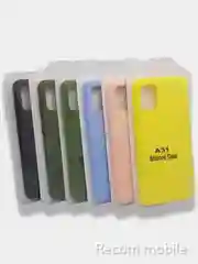 Силиконовый чехол с Soft-touch покрытием Samsung Galaxy A31