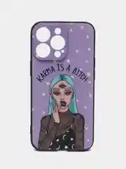 Пурпурный чехол для iPhone 11 Pro 14 Max 13 12 Xr Xs 7 8 Plus Se 2020, с принтом