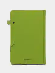 Ежедневник недатированный BRAUBERG Finest, А5, 138 x 213 мм, резинка, зеленый, 136 л