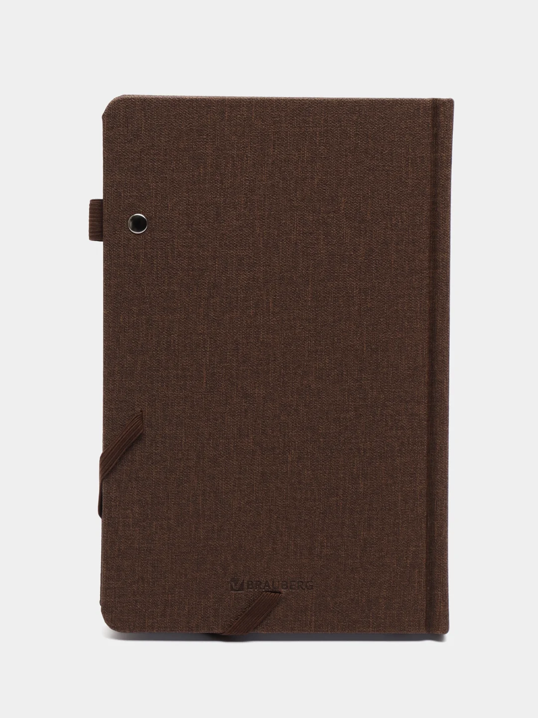 Ежедневник недатированный BRAUBERG Finest, А5, 138 x 213 мм, 136 листов, коричневый