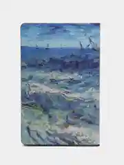 Ежедневник недатированный BRAUBERG VISTA Van Gogh, А5, гибкий, 138 х 213 мм, 136 листов