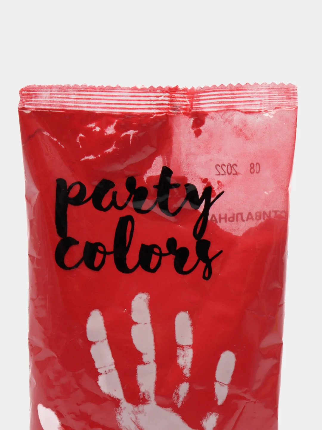 Красный краски холи "Party colors", 100 г