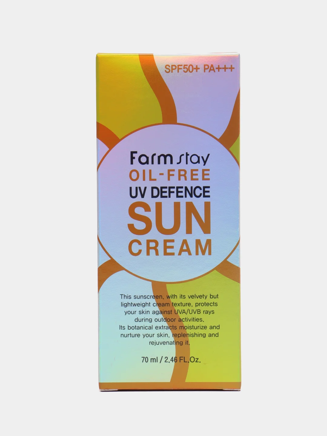 Солнцезащитный крем для лица Farm Stay Oil-Free, без масел, SPF+50