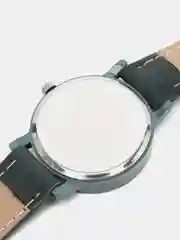Зеленый часы наручные, женские часы, классические на кожаном ремешке