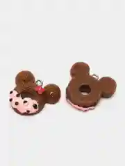 Карамельный подвеска для создание ожерелья, браслета, брелка Мишка и Пончик 5 штук, 17*25 миллиметра