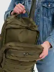 Оливковый рюкзак мужской, туристический