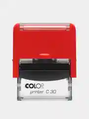 Красный автоматическая оснастка для штампа Colop PRINTER