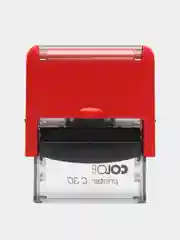 Красный автоматическая оснастка для штампа Colop PRINTER