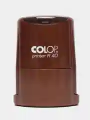 Бронзовый оснастка для печати Colop Printer R40, с боксом, d 40 мм