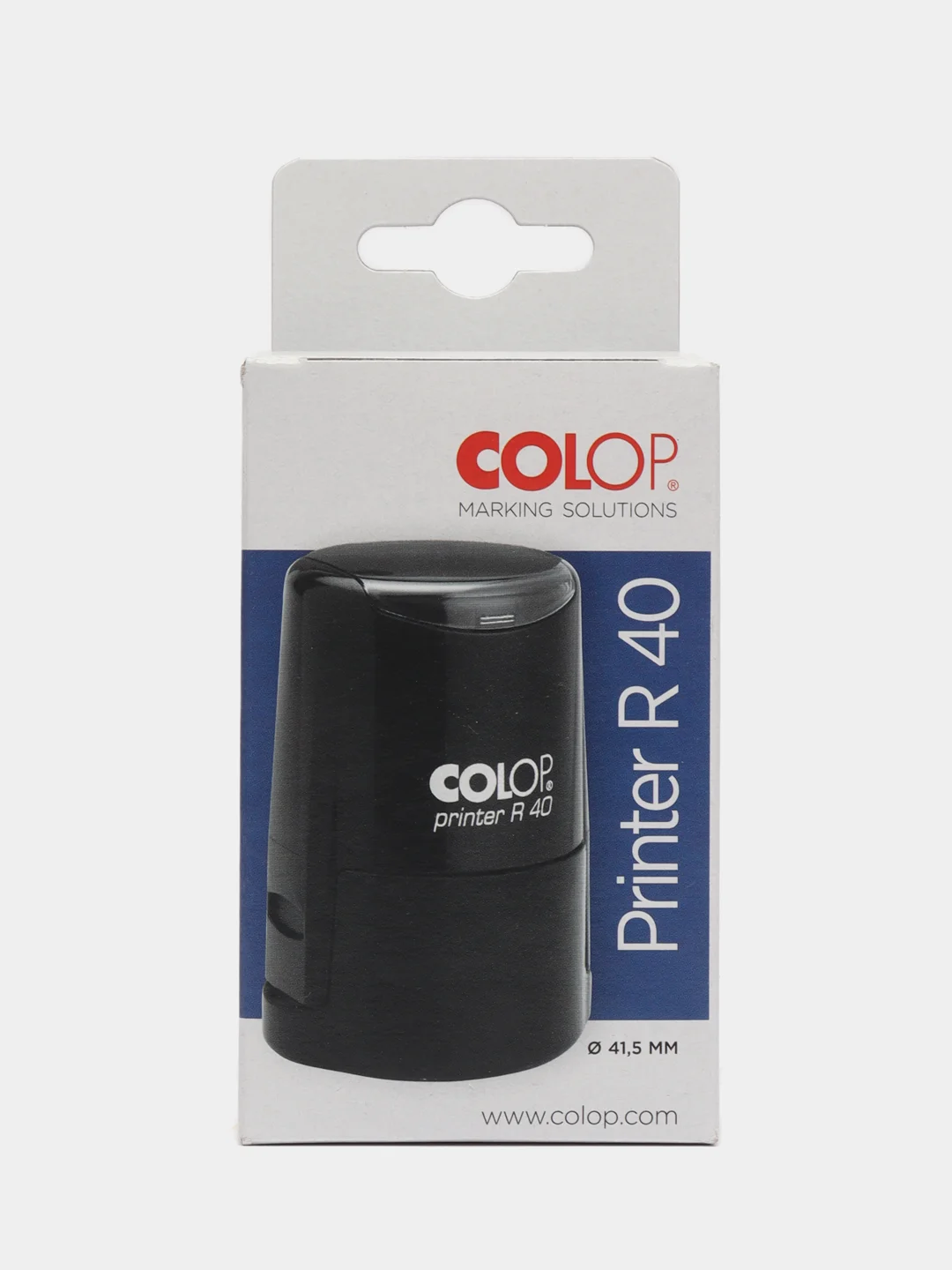 Красный оснастка для печати Colop Printer R40, с боксом, d 40 мм